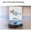 Imou RV1 Roboterstaubsauger mit LiDAR-Mapping, 4500 Pa, Wischen und App-Steuerung