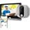 NIVIAN DOORVIEW1 Olho mágico digital Full HD WiFi Bateria Áudio bidirecional Visão noturna PIR