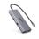 Hub Ugreen 11-em-1 USB-C 3xUSB-C 2xUSB-A HDMI VGA RJ45 SD TF 3.5mm Cinzento