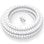 Organizador de Cables en Espiral AISENS A151-0919 3m Blanco Adaptador Incluido
