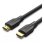 Cable HDMI Vention AAUBF 2.1 8K 1m Negro chapado en oro 48Gbps AWG28