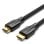 HDMI-Kabel Vention AAUBF 2.1 8K 1m Schwarz Gold 48Gbps AWG28