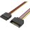 Cable de alimentación Vention KDABY SATA 15Pin macho-hembra 30cm cobre estañado