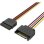 Cable de alimentación Vention KDABY SATA 15Pin macho-hembra 30cm cobre estañado