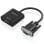 Cable Conversor AISENS A115-0873 VGA HDMI Audio Jack MicroUSB 20cm Negro