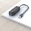Hub VENTION 4 puertos 480 Mbps modelo VAS-J43-B015 15cm USB 2.0 ABS