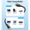 Cable HDMI 8K Vention AANBI 2.1 3m Ultra Alta Velocidad Negro