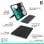 Logitech Flip Folio Funda con Teclado para iPad Pro / iPad Air de 11"