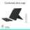 Capa com teclado Logitech Flip Folio para iPad Pro (M4) / iPad Air 13" (M2/M3) (2024, 2025)