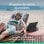 Capa com teclado Logitech Flip Folio para iPad Pro (M4) / iPad Air 13" (M2/M3) (2024, 2025)
