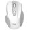 Ratón Trust inalámbrico 2200 DPI Silent Grip 5 botones ergonómico blanco