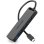 Hub Vention 4 puertos USB 3.0 5Gbps TGKBB USB-C Micro-B OTG carcasa ABS