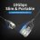 Cable de red Vention IBIBG Cat.6A 1.5m Negro