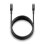 Cable NGS KNOT 65W-3 USB-C 3m NegroCarga Rápida 65W USB 2.0 Ultra Resistente
