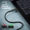 Cable NGS KNOT 65W-3 USB-C 3m NegroCarga Rápida 65W USB 2.0 Ultra Resistente