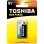 Pila TOSHIBA 6LR61 9V Alcalina Alto Rendimiento Sin Metales Pesados