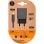 TECH ONE TECH TEC2423 2xUSB 2,4A Wandladegerät mit USB Typ-C Kabel Schwarz