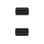 Nanocable HDMI-Adapter Buchse-Buchse 24K Gold 10,2 Gbit/s WQXGA 120 Hz Schwarz