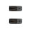 Nanocable HDMI-Adapter Buchse-Buchse 24K Gold 10,2 Gbit/s WQXGA 120 Hz Schwarz