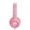 Auriculares Trust Nouna Kids con cable Jack 3,5 mm, micrófono y límite 85 dB rosa