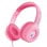 Auriculares Trust Nouna Kids con cable Jack 3,5 mm, micrófono y límite 85 dB rosa