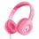 Auriculares Trust Nouna Kids con cable Jack 3,5 mm, micrófono y límite 85 dB rosa
