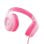 Auriculares Trust Nouna Kids con cable Jack 3,5 mm, micrófono y límite 85 dB rosa