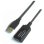 Cabo de extensão USB 2.0 AISENS de 5,0 m com amplificador de chipset avançado, preto