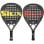 Pala Pádel SIUX Infernal 3K Carbon EVA Ultra Soft Roja y Amarilla Avanzada
