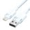 Cabo USB 2.0 Lightning Vention LANSF Azul 1m 480Mbps entrançado em Algodão