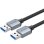 Câble USB Vention CTSHF 1m USB 3.0 A mâle à A mâle tressé 5Gbps
