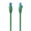 Cable de red AISENS A135-0807 RJ45 Cat.6 50cm Verde AWG26 CCA UTP
