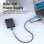 Cable USB Vention CQPBF USB 3.0 Micro-B/USB 2.0 A 1m 5Gbps Negro Alimentación Extra