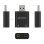 AISENS A106-0768 USB-A Soundkarte Audio Konverter 16/24bit Plug&Play Schwarz