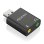 AISENS A106-0768 USB-A Soundkarte Audio Konverter 16/24bit Plug&Play Schwarz