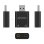 AISENS A106-0768 USB-A Soundkarte Audio Konverter 16/24bit Plug&Play Schwarz