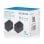 Adaptador Universal de Viaje AISENS GaN 35W 2xUSB-A QC3.0 3xUSB-C PD3.0 Negro