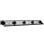 Patch Panel Phasak PU 2424 24P Cat.6 UTP 1U Dual Organizador Rack 19? Aluminio Negro