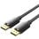 VENTION HAKBH DisplayPort Kabel 2m 4K60Hz schwarz Goldkontakte 30AWG