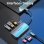 Docking Vention TNHHB USB-C 3xUSB 3.0 PD 100W SD MicroSD Reader Grigio 0,15 m