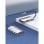 Vention TNHHB Docking USB-C 3xUSB 3.0 PD 100W SD MicroSD Kartenleser Grau 0,15m