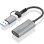Convertisseur HDMI AISENS A109-0913 USB-A USB-C Mâle HDMI 1080P 15 cm Gris