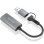 Convertisseur HDMI AISENS A109-0913 USB-A USB-C Mâle HDMI 1080P 15 cm Gris