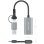 Convertisseur HDMI AISENS A109-0913 USB-A USB-C Mâle HDMI 1080P 15 cm Gris
