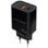 Cargador de Pared Nanocable 10.10.2008 20W 1xUSB-A QC 1xUSB-C PD Negro