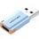 Adaptador USB Vention CUAH0 USB 3.1 Tipo-C Hembra a USB-A Macho Azul 10Gbps 3A