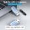 Adaptador USB Vention CUAH0 USB 3.1 Tipo-C Hembra a USB-A Macho Azul 10Gbps 3A