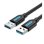 Cable USB 3.0 Vention CONBF 1m USB-A macho a USB-A macho 5Gbps Negro