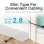 Cable de red Vention IBIBJ Cat.6A 5m chapado en oro negro