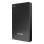 Caja Externa 2.5? SATA USB-C USB 3.1 Gen1 AISENS Aluminio Negro Toolless Plug & Play